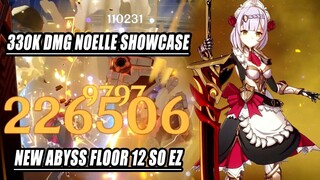 Noelle C6 with Nahida abyss 3.2