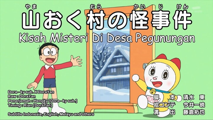 Doraemon Episode 641A Kisah Misteri DiDesa Pegunungan - Doraemon Subtitle Indonesia, English, Melayu