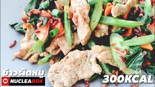 EP61 ข้าวผัดหมู 300KCAL  I ทำอาหารคลีน กินเองง่ายๆ