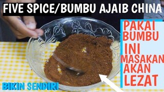 FIVE SPICE / MAGIC SPICE || BUBUK AJAIB  MASAKAN CHINESE !!Pakai ini masakan akan lezat.