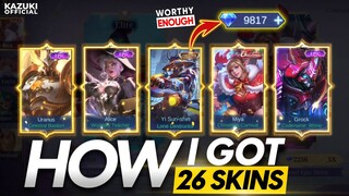 HOW I GOT YSS COLLECTOR AND 25 OTHER SKINS FROM SURPRISE BOX EVENT