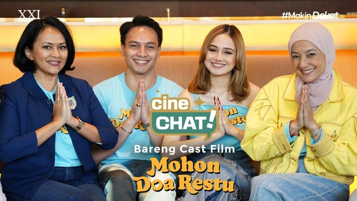 SYIFA HADJU NGAKAK LIAT SARAH SECHAN & CUT MINI BERANTEM!! | Cine Chat Bareng Cast Mohon Doa Restu