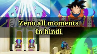 Zeno all moments in hindi || Dragon Ball super hindi dubbed