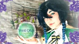 Venti cosplay (Q&A) Genshin impact