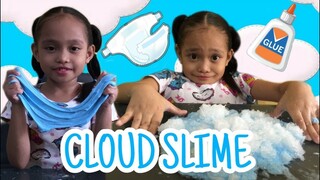 DIY CLOUD SLIME WITHOUT FAKE SNOW USING DIAPER | HOW TO MAKE CLOUD SLIME (PHILIPPINES)