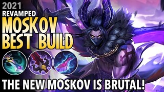 Moskov Best Build this 2021 | Top 1 Global Moskov Build | Revamped Moskov Gameplay - Mobile Legends