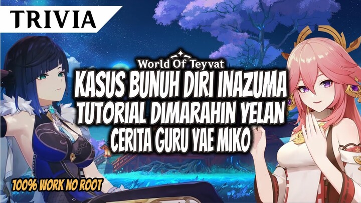 [TRIVIA] Cinta Guru Yae Miko kepada Saiguu - Tutorial Dimarahin Yelan | Genshin Impact Indonesia
