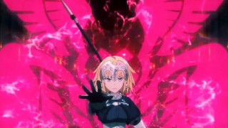 Roh heroik Fate_Apocrypha bergabung untuk mengalahkan Dracula yang ditempati oleh Master, dan Amakus