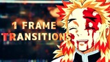 1 Frame Transitions - After Effects AMV Tutorial