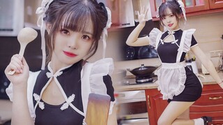 厨 房 跳 个 舞 ，可爱小厨娘给你拜年啦~