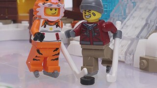 Chinese New Year on Ice, Happy Year of the Tiger, LEGO Chinese Festival Series [Stop Motion Animatio