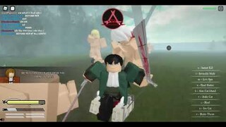 Roblox Attack On Titan Last Breath - NEW Completed Female Titan Mission