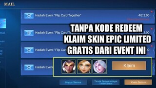 TANPA KODE REDEEM!!! KLAIM SKIN EPIC LIMITED, LIGHTBORN GRATIS DARI EVENT INI - Mobile Legends