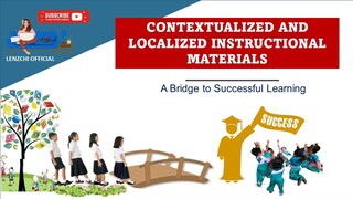 CONTEXTUALIZED AND LOCALIZED INSTRUCTIONAL MATERIALS