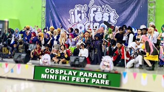 Penasaran Cosplay Parade Mini Iki Fest Pare?