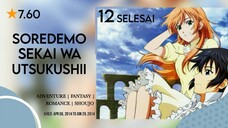 Soredemo Sekai wa Utshukushii Sub ID [12]