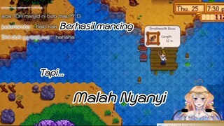 Bisa mancing…tapi Malah Nyanyi