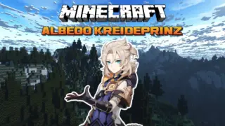 Albedo Kreideprinz but it's Minecraft