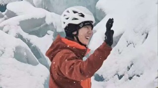 他登顶的时候小小一只，却是我们心中大大的“王”。洛阳白牡丹变成西域雪莲花