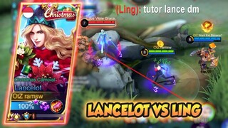 AGGRESSIVE LANCELOT VS LING, SING SING MODE ON SAMPAI MUSUH AFK WKWKKWKWK