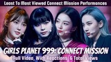 Least To Most Viewed Connect Mission Performances || Girls Planet 999