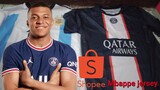Unboxing my Paris Saint-Germain jersey from Shopee (Kylian Mbappe)