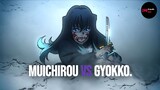 MUICHIROU VS GYOKKO - S3 DEMON SLAYER !!