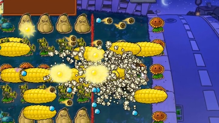 Plants vs. Zombies: นอนลงในเวลากลางคืนฟังเสียงลมและฝน มิสไซล์ข้าวโพดตกอยู่ในความฝันของคุณ