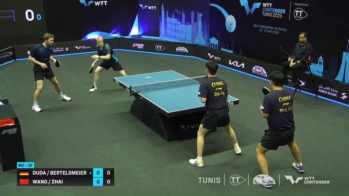 WANGJIXUAN/ZHAIJIALE-BENEDIKT DUDA/ANDRE BERTELSMEIER-WTT Contender Tunis 2025 P