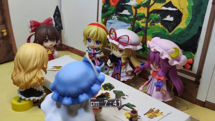 [Stop-motion animation] (Touhou x Five Studies) Marisa kills insects and shoots the sun