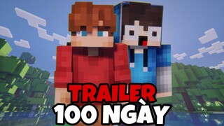 Mình Sinh Tồn 100 Ngày Minecraft TRAILER Không Khó !!