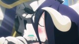 The famous scene of kissing Albedo without lips in Bone King Season 4 (doge)