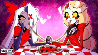 Charlie and Vaggie DATE NIGHT in Hazbin Hotel VRChat