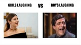 Girls vs Boys Laughing