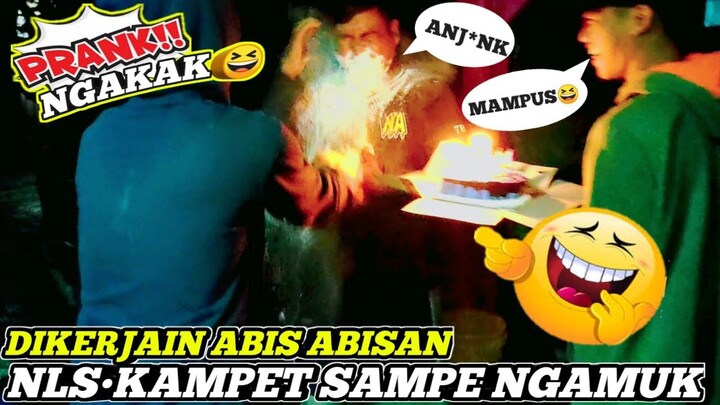 (PRANK) NLS•KAMPRET SAMPE NGAMUK 😂 ( HAPPY BRITHDAY NLS•KAMPRET )🎉