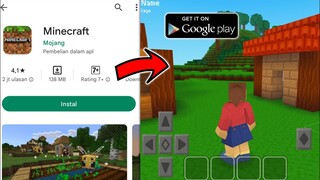 Download MINECRAFT Di Playstore Tapi Gratis??