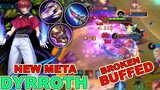 Dyrroth Revamp The New 2023 " META " | Dyrroth New Build After Revamp | Mobile Legends