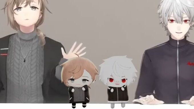 【MMD·Blender】Tarian nyanyian kartu hitam boneka jari【Ye·Daun Kudzu】