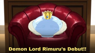 Demon Lord Rimuru Makes His Debut to the Public : Tensura S3 - Anime Recap