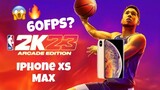 iPhone XS Max NBA 2K23 Gameplay