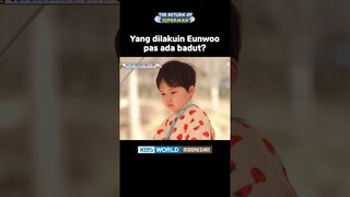 Eunwoo bukan takut tapi waspada!