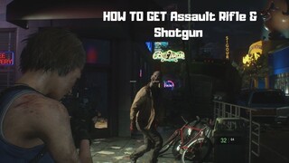 How To Get Shotgun and Assault Rifle - Resident Evil 3 Remake Demo