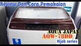 Review Mesin Cuci Otomatis/Satu Tabung AQUA AQW-78DD Hijab series