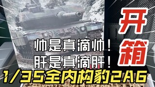 大过年的！我这里先豹一个，大家就随意哈！1/35全内构豹2A6坦克