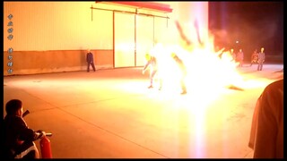 铠甲勇士刑天拍摄花絮