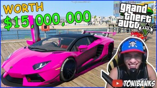 Stealing My *WIFE* brand new LAMBORGHINI sports car in GTA 5 RP (UMIYAK SIYA)