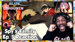 Spy x Family Episode 5 Reaction | SECRET AGENT LOIDMAN VS YORTICIA THE WITCH!!!