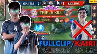 FULLCLIP ng BLACKLIST INTL. NAGPASIKAT  sa NATIONAL ARENA (MAS SOLID KAY H2WO?) ~ Mobile Legends