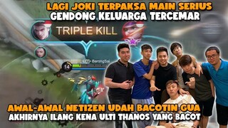 LG JOKI MAIN SAMA KELUARGA.. TERPAKSA KELUARIN MODE TOURNAMENT!! FARM SAMPE GENDONG TEAM!!