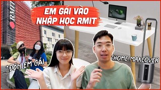 🌲Vlogmas #2 Đưa em gái đi nhập học RMIT...Make over ngôi nhà 1 chút để đón @Have The Chips🍟